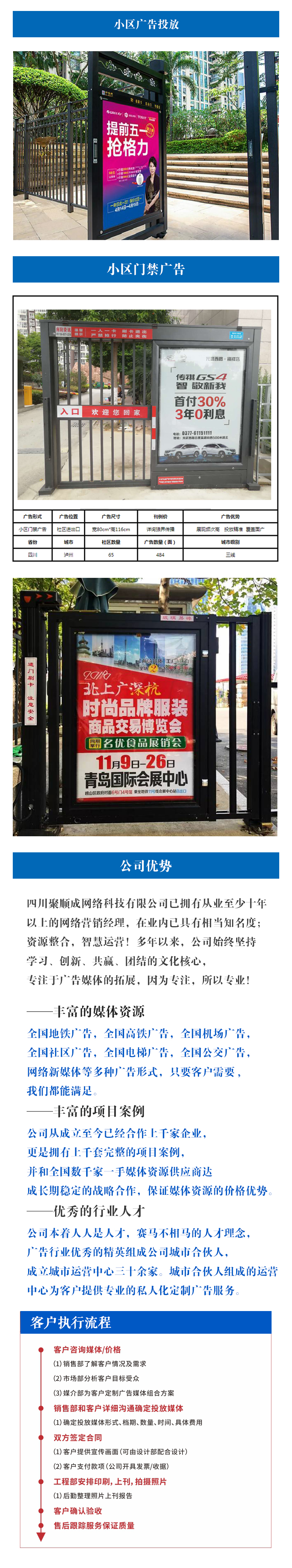 门禁广告